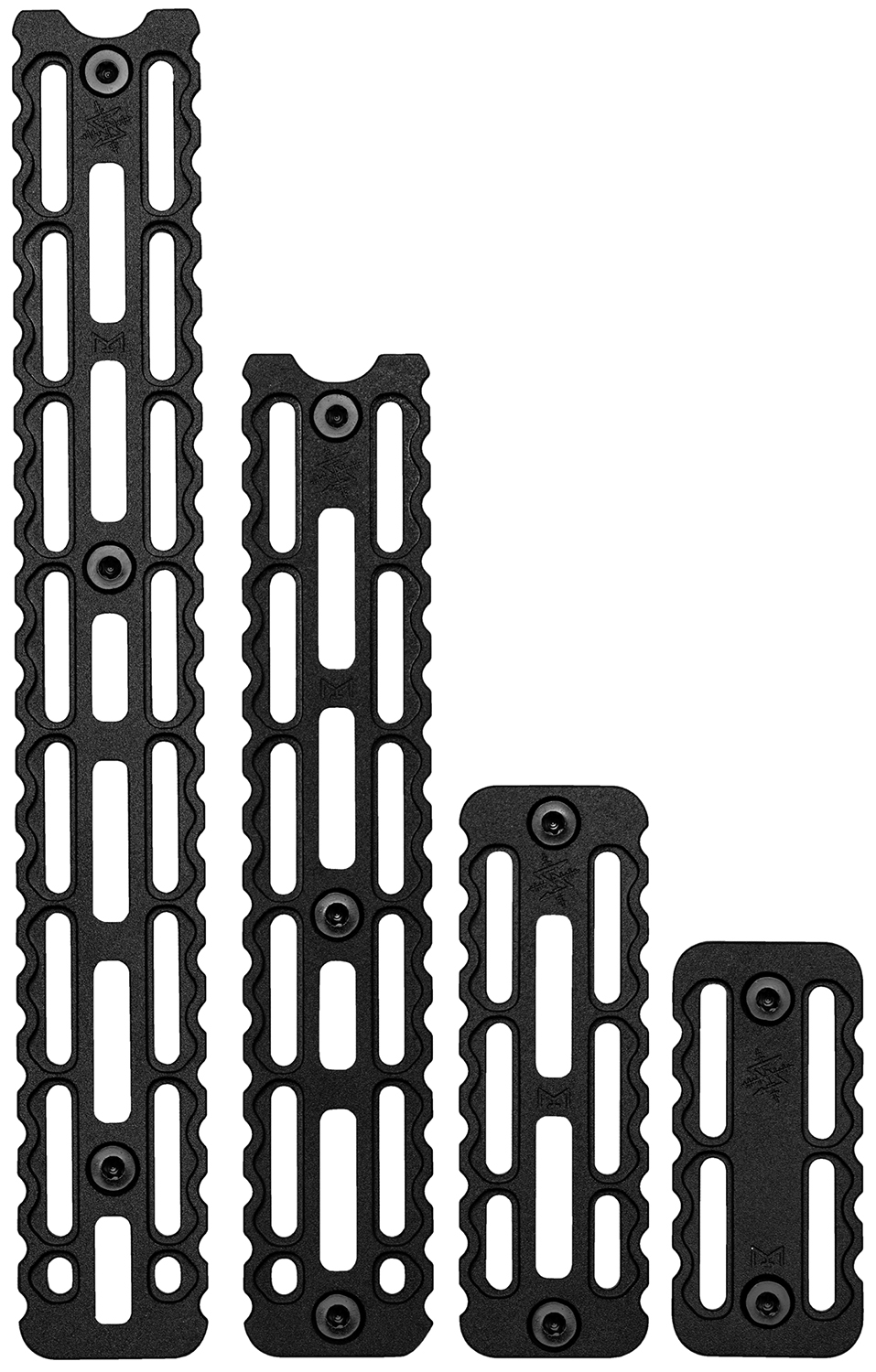 Seekins 0010560095 ARCA Rail 2 Slot M-LOK 4.5" Black Anodized Aluminum