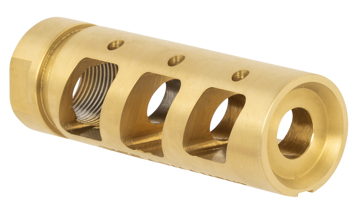Rise Armament RA701308TIN RA-701 Gold Nitride Titanium with 5-8"-24 tpi... - Rise Armament - 30 Cal for sale at TheGunDock