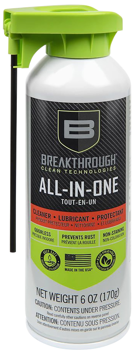 Breakthrough Clean BTACLP6Oz All-In-One Gun Care Aerosol 6 Oz