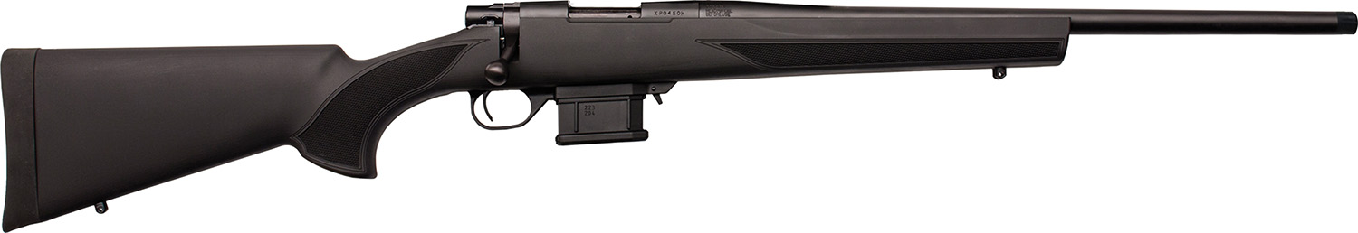 Howa HMA60804B M1500 Mini Action 6MM ARC, 20" Heavy Threaded Barrel, Black HTI Synthetic Stock, Right Hand - LSI - 6mm ARC