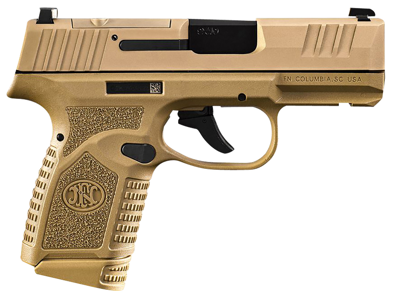 FN America Reflex MRD 9mm 2x10 FDE No Manual Safety - FN America - 9mm