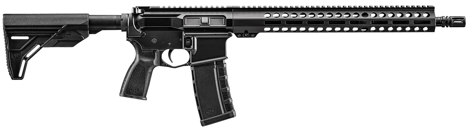 FN 36100740 FN 15 Guardian 5.56x45mm NATO 16" 30+1, Black, Slick-Side...-img-0