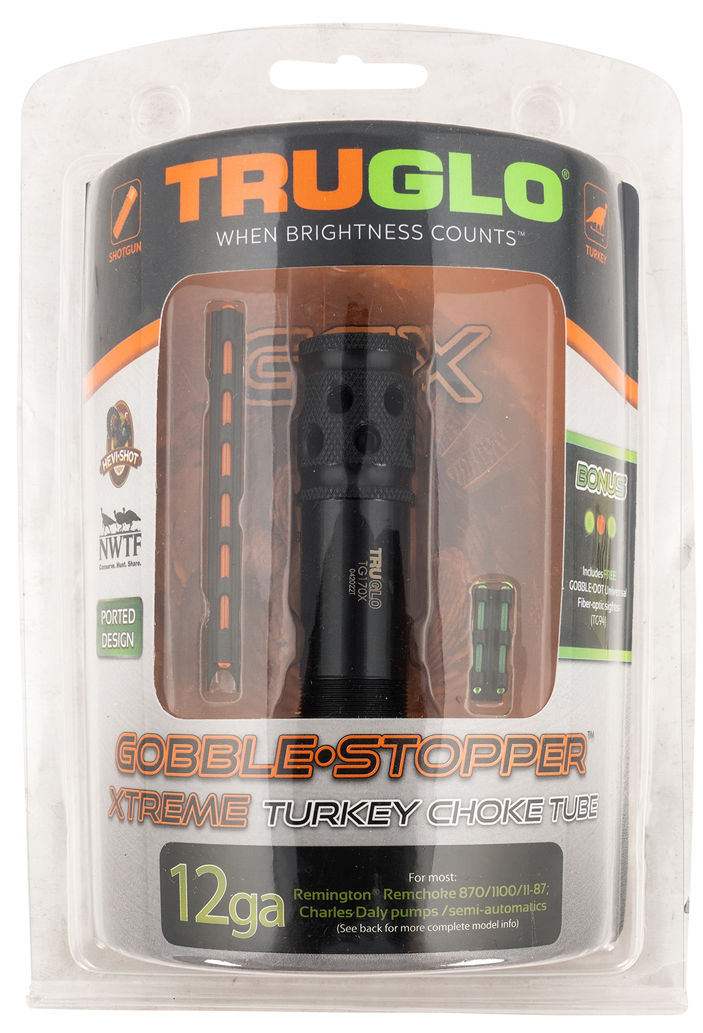 TRU TG-TG170XC 12 Gauge Turkey Rem Choke Black Steel Xtreme Combo