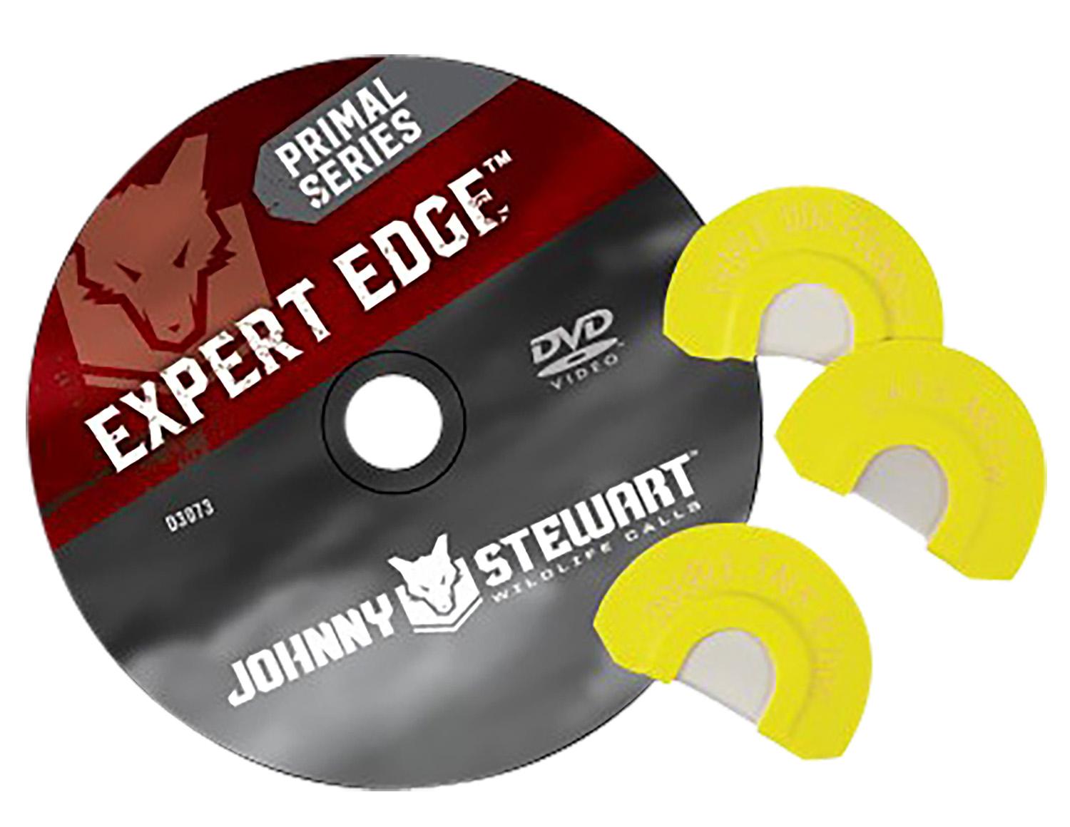Johnny Stewart Wildlife Calls JSDIA4 Expert Edge Combo Pack 3 Diaphragm Attracts Predator Species Yellow Includes
