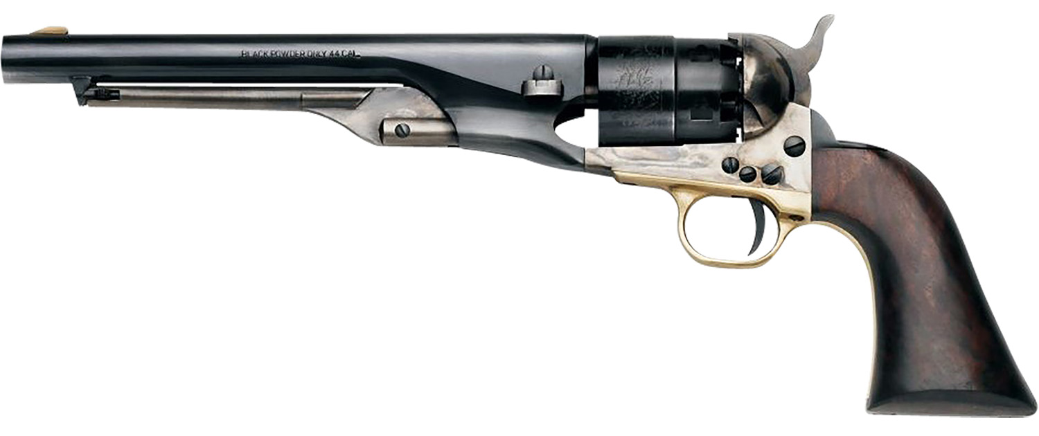 Pietta PF60OWS448 1860 Old West 44 Cal 8" 6rd Blued & Engraved Cylinder...