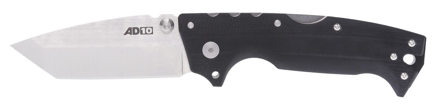 Cold Steel CS28DE AD-10 4" Folding Tanto Plain Stoashed S35VN SS Bla...