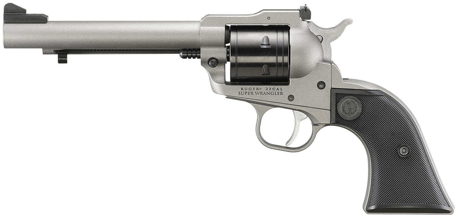 Ruger Super Wrangler 22 LR / 22 WMR Convertible 6-Shot 5.5 in. - Superb Rugged 2 Ruger Super Wrangler 22 LR / 22 WMR Convertible 6-Shot 5.5 in. - Superb Rugged - Image 2