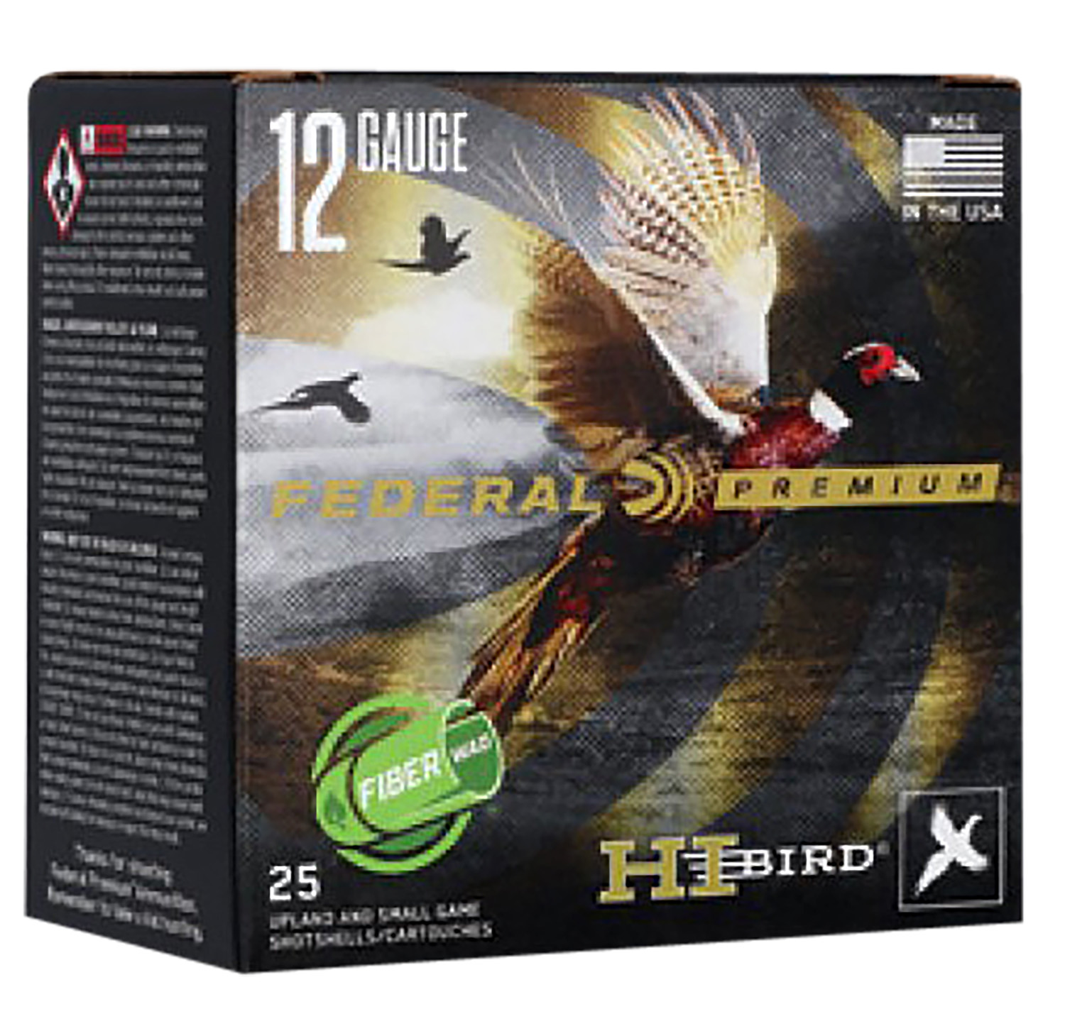 Federal Hi-Bird HVF12HW5 12 Gauge 2.75in 1.25oz #5 Lead Shot 1330fps - Federal Premium Ammunition - FEDERAL PREMIUM