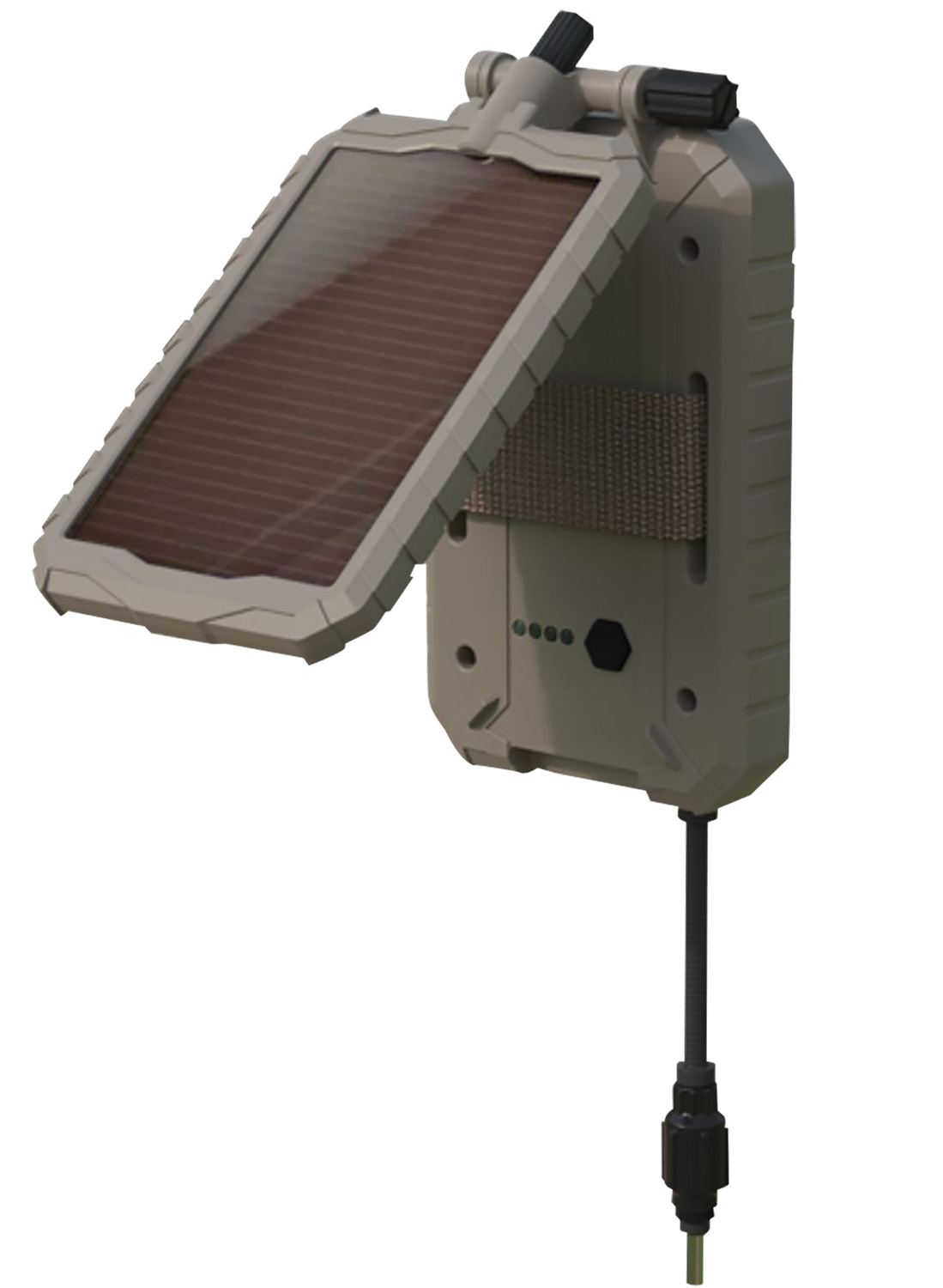 HME SOLP5X Solar Panel MAH Brown Compatible W/ Stealth Cam/Muddy/WGI Cellular Cameras