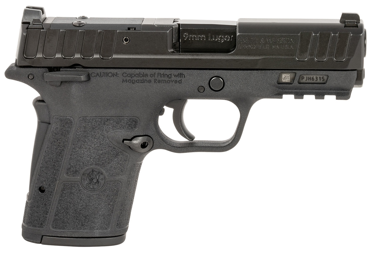 Smith & Wesson 13732 Equalizer  Micro-Compact 9mm Luger 10+1 3.68" Black Armornite Steel Barrel, Optic Ready/Serrated Slide, Black Polymer Frame w/Picatinny Rail, Black Textured Polymer Grips
