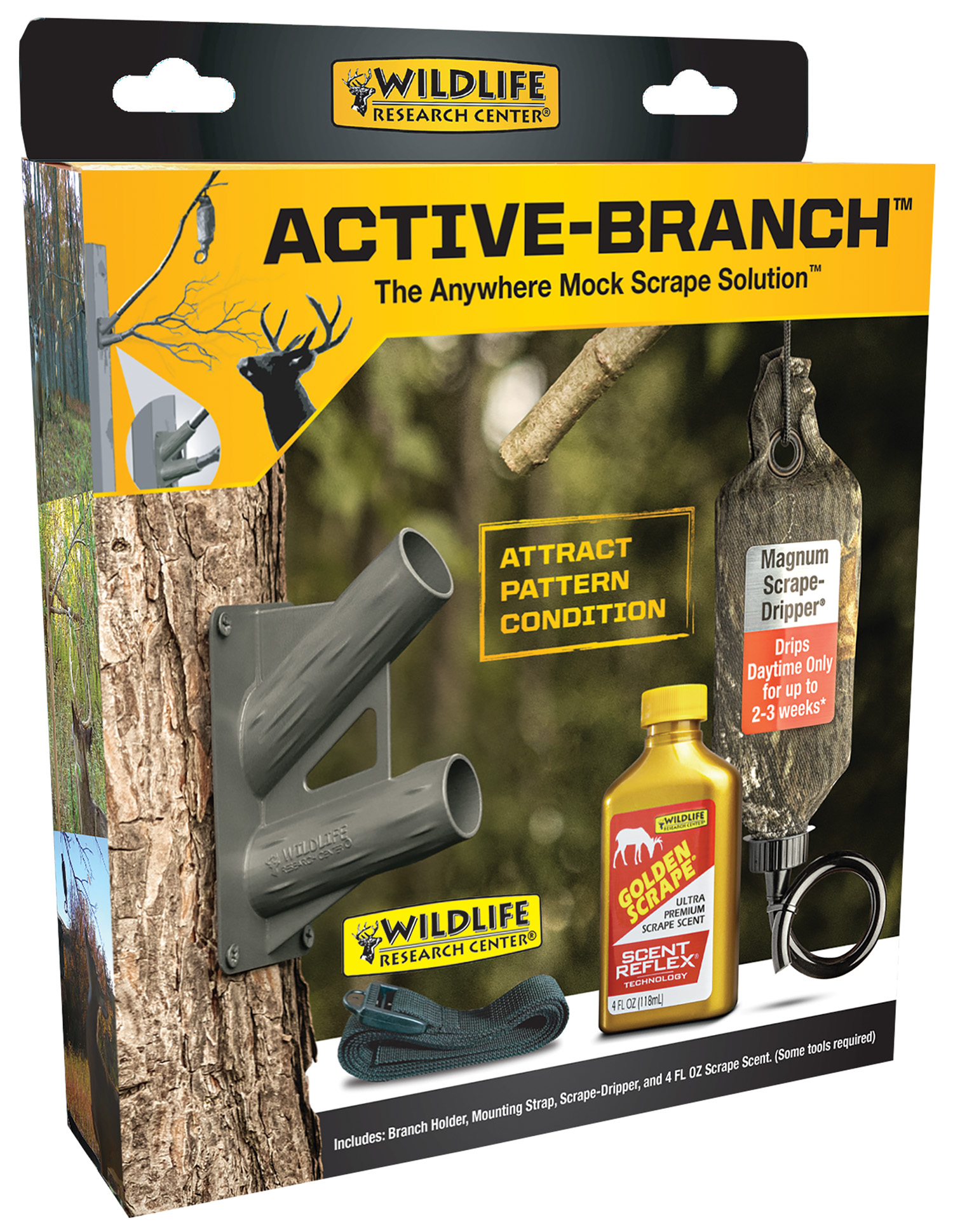 Wild 393 Active-Branch Mock Scrape Kit