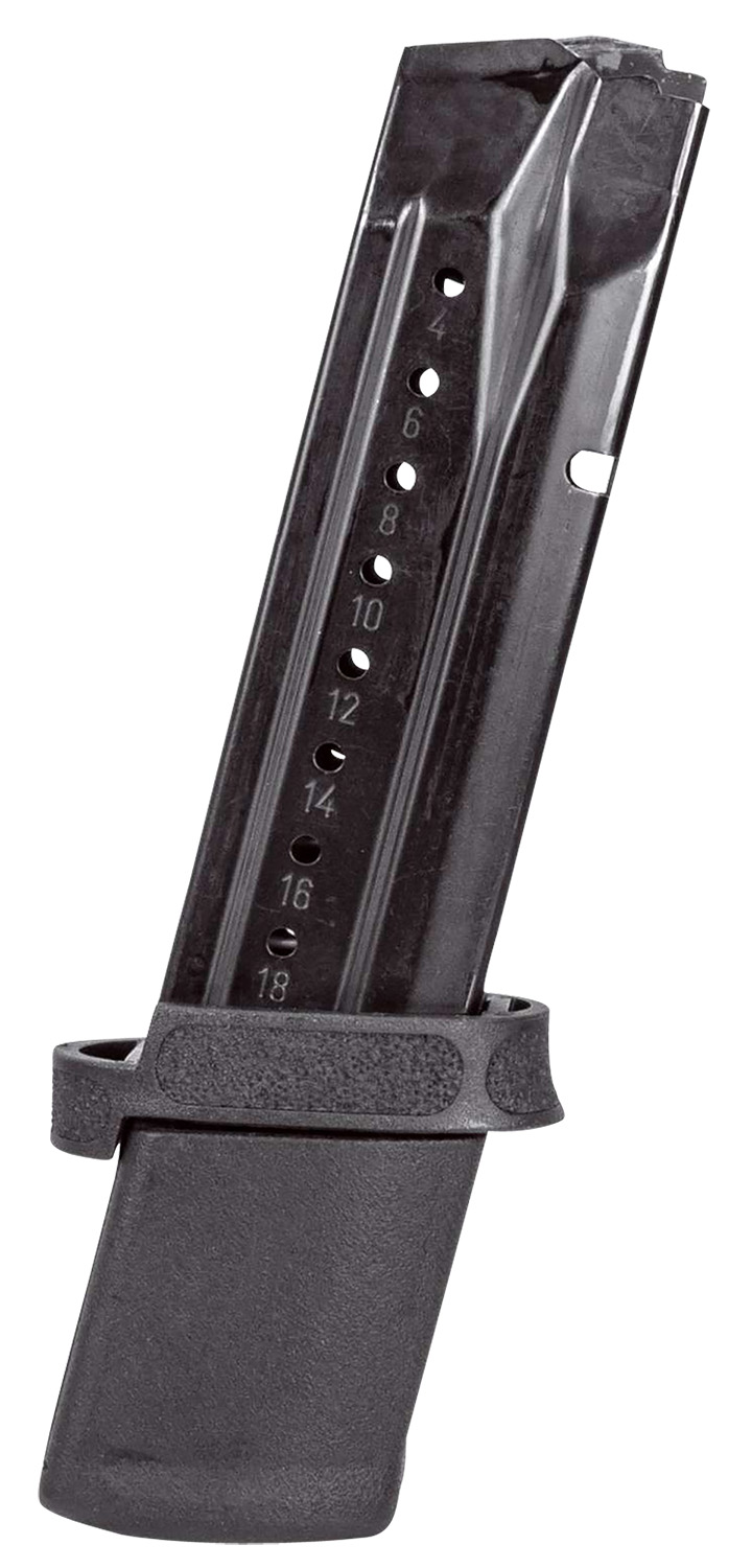Smith & Wesson 3015917 M&P FPC 23Rd 9mm Magazine W/ Adapter Fits Black Stainless Steel