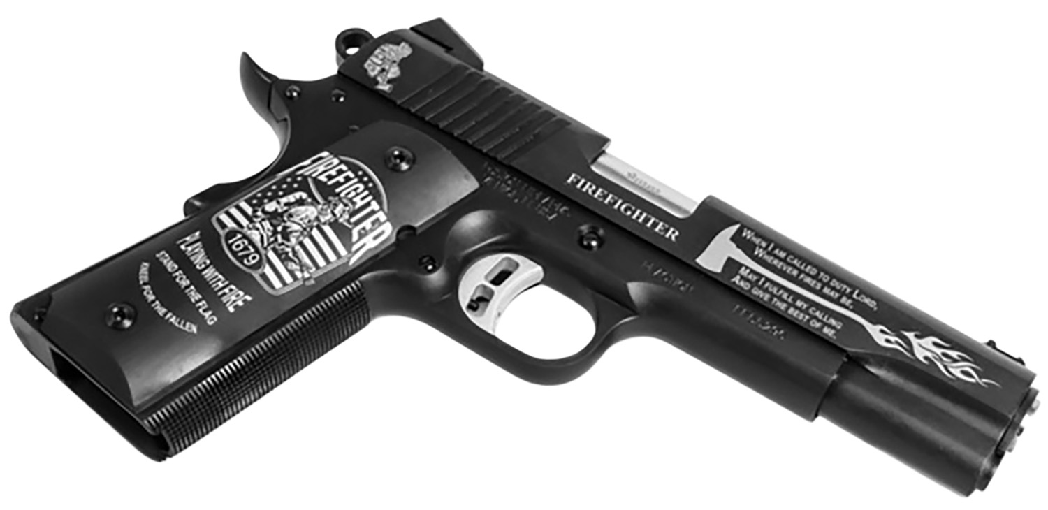Fusion Firearms 1911REACTION45F 1911 Reaction Firefighter Tribute .45...-img-0