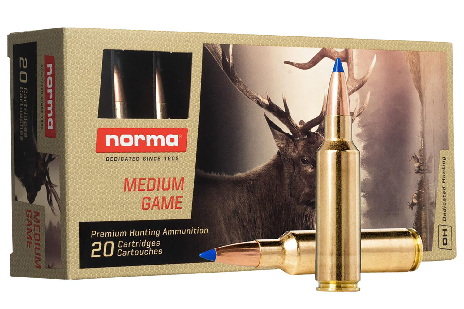 Norma Ammunition 20176332 Dedicated Hunting Bondstrike 300 Win Mag 180 gr-img-0