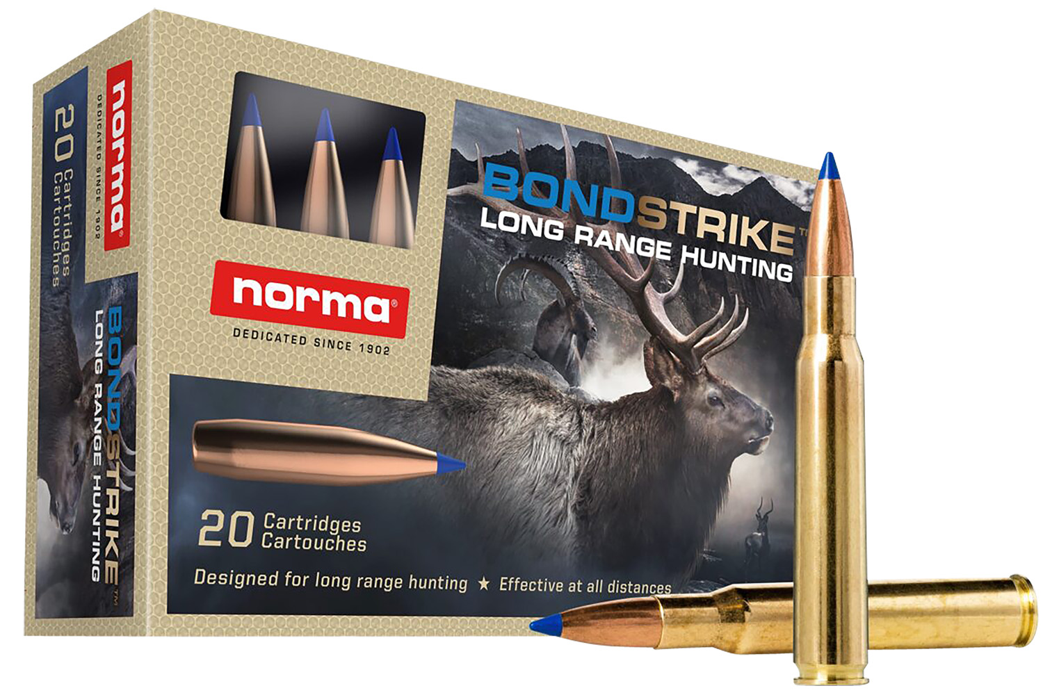 Norma 20176422 Bondstrike Extreme .30-06 Springfield 180gr 20 Rounds