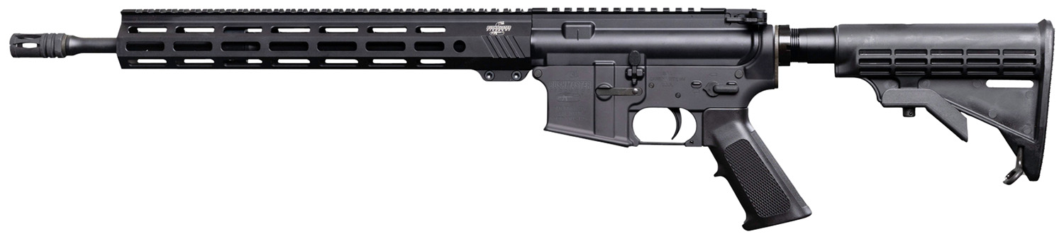 Bushmaster 1010017BLK QRC II 5.56x45mm NATO 10+1 16, Black, Collapsible Carbine Stock, A2 Grip, 14 M-LOK Handgaurd