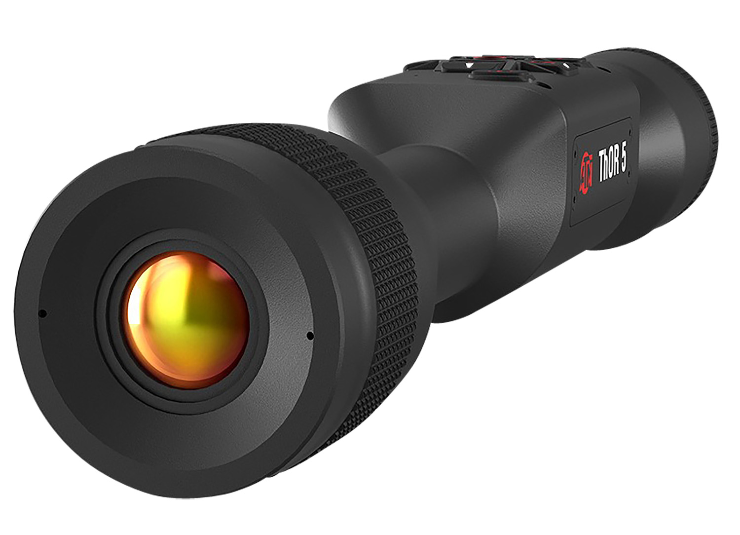 ATN TIWST5325A Thor 5 320 Thermal Rifle Scope, Black Anodized 4-16X Smart Mil Dot Reticle W/Zoom 320X240, 12 Microns 60 