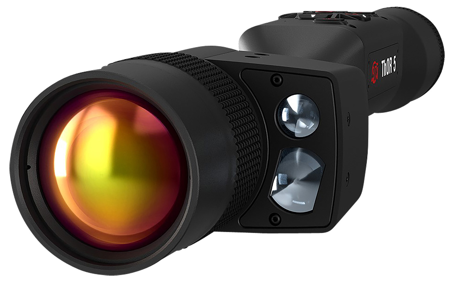 ATN TIWST5650LRF Thor 5 640 LRF Thermal Rifle Scope Black Anodized...