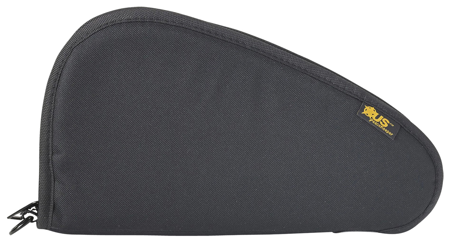 US PeaceKeeper P21009 Pistol Case  Black Holds 1 Handgun Polyester