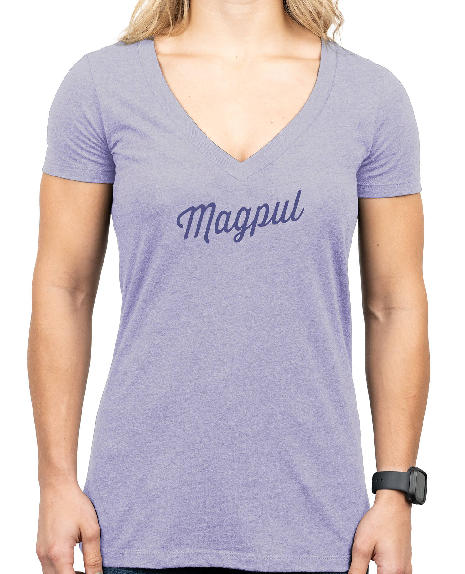 Magpul MAG1336-530-3X Women's Rover Script T-Shirt Orchid Heather 3XL
