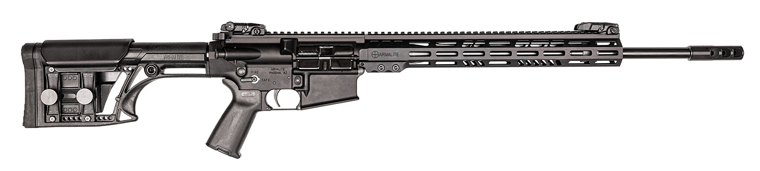 ArmaLite AR-10 Tactical 6.5 Creedmoor 20+1 22", Black, Muzzle Brake, 15"...-img-0