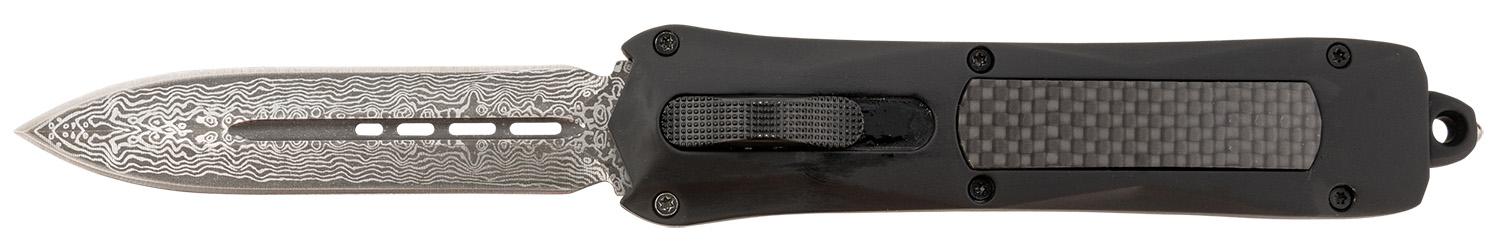 Steel River Knives A163BDD Spartan 3.50" OTF Dagger Plain Damascus...