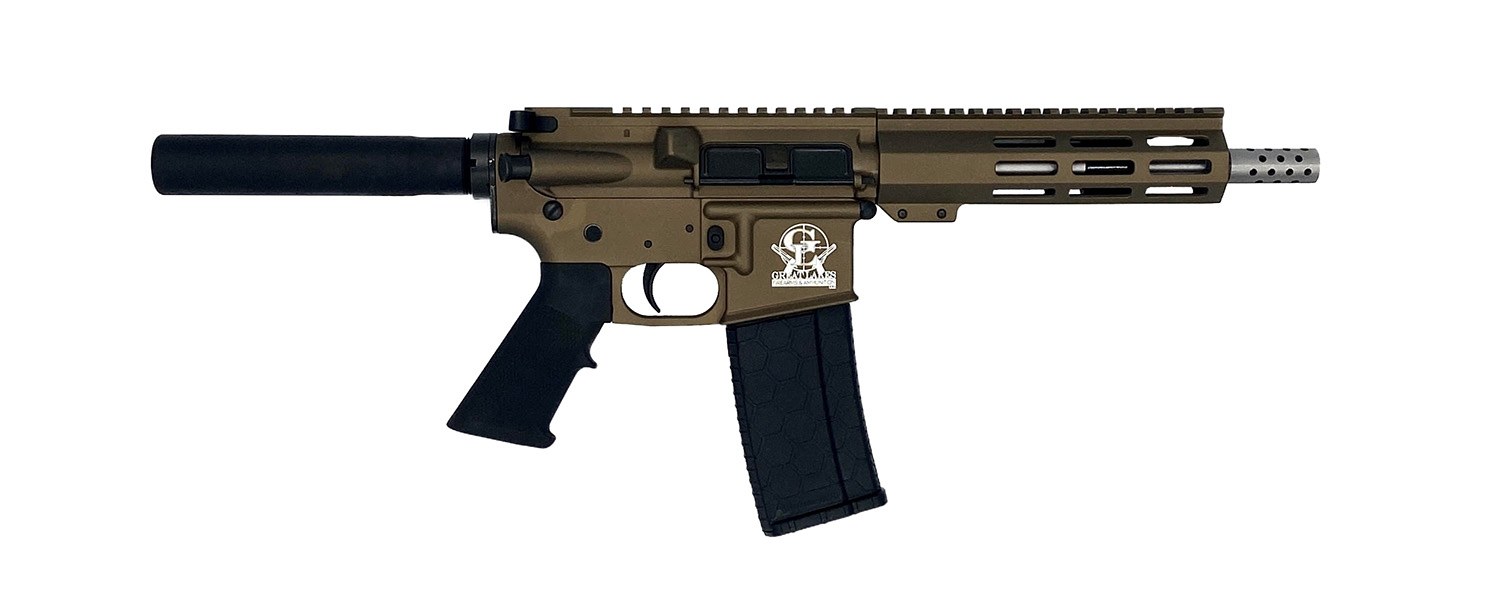 Great Lakes Firearms GL15223SSPBRZ AR-15 Pistol 223 Wylde 30+1 7.50”...