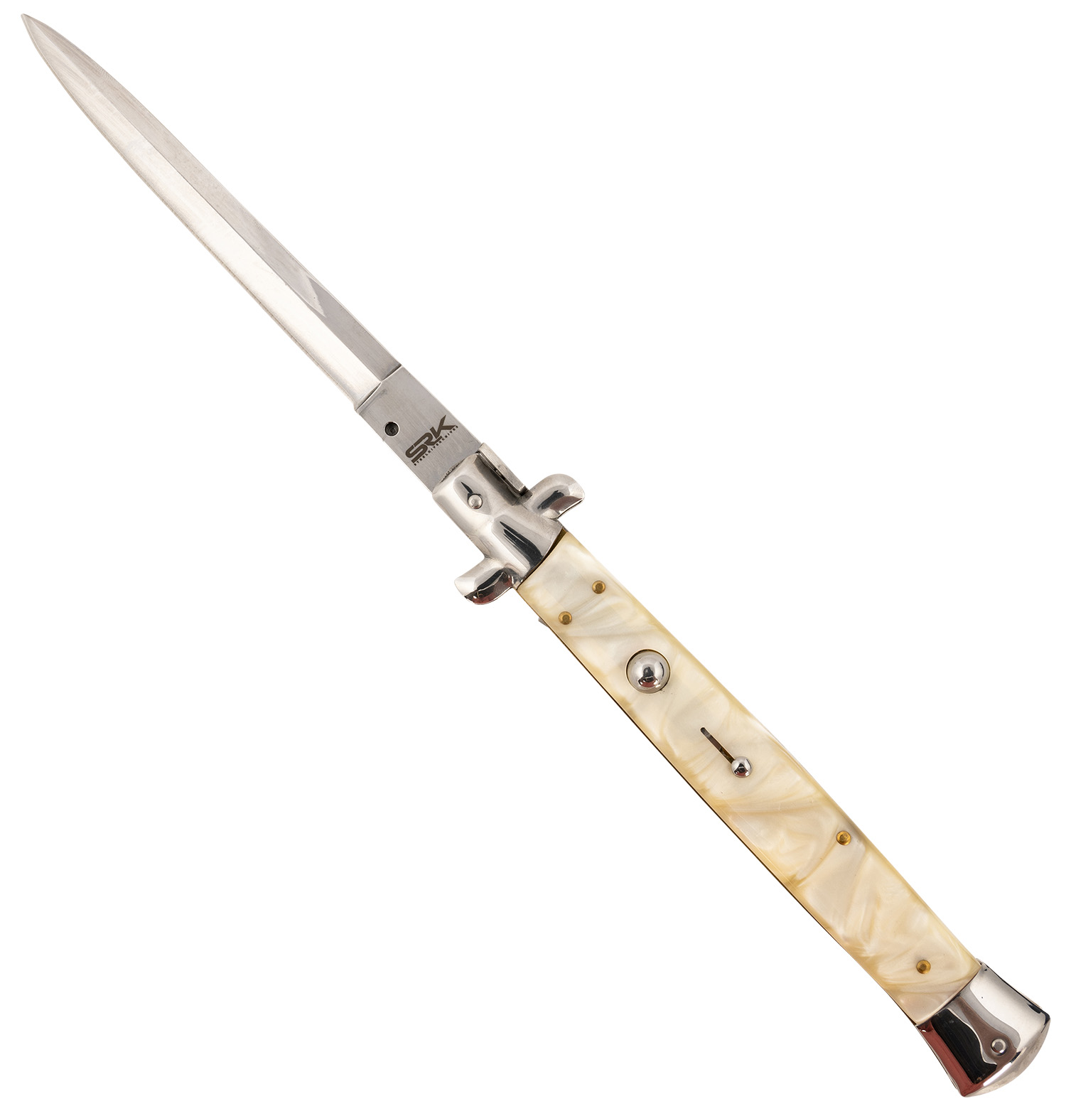 Steel River CIMOPD Spartan 6" Dagger Polished Blade 7" Pearl Handle