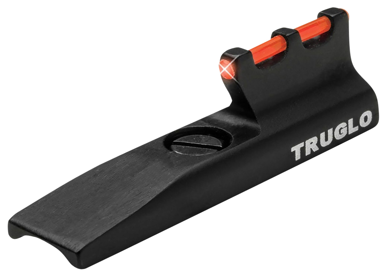 TruGlo TGTG975RB Rimfire Rifle Fiber-Optic Front Sight Black | Red Fiber-img-0