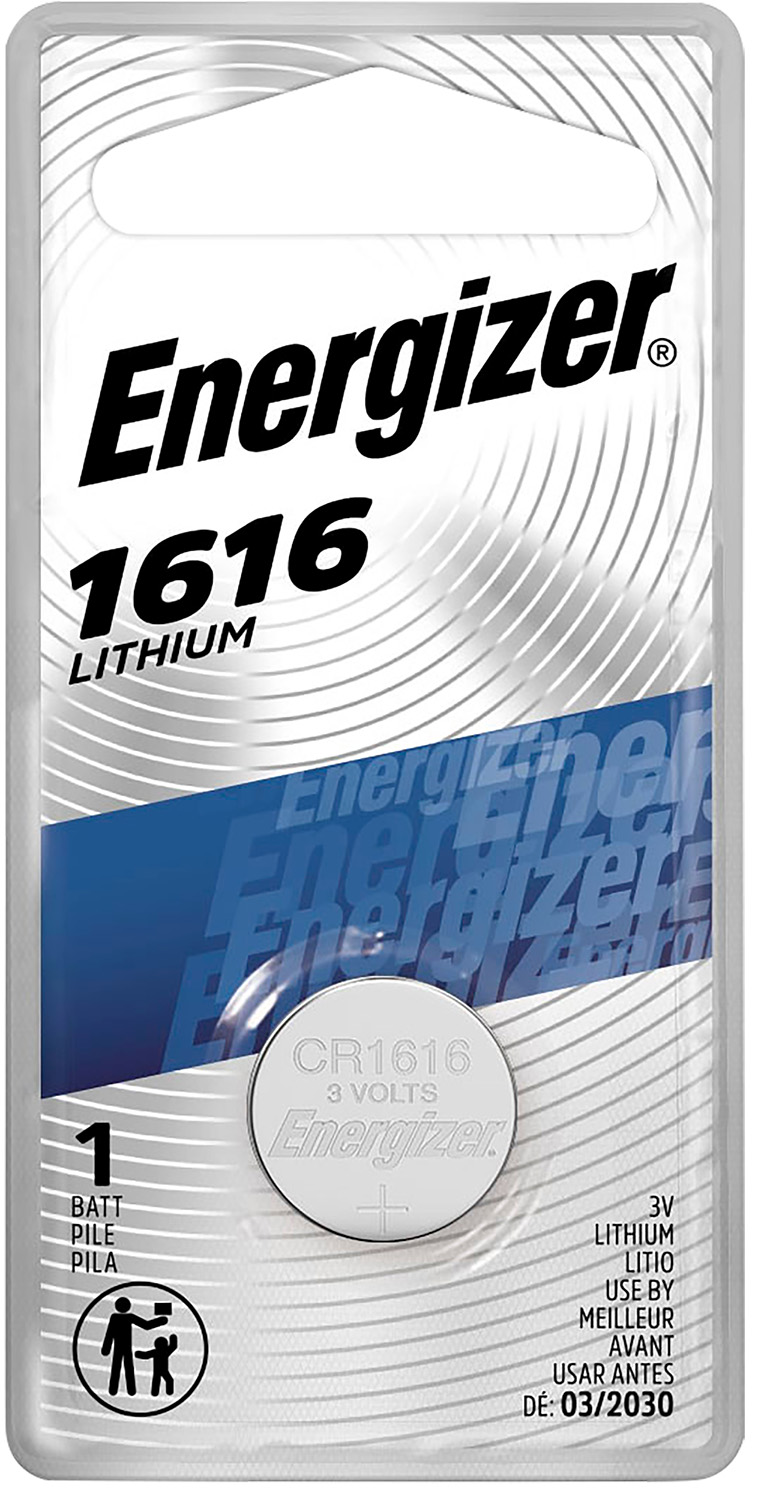 Energizer ECR1616BP 1616 Battery Lithium Coin 3.0 Volts, Qty (72) Single...-img-0
