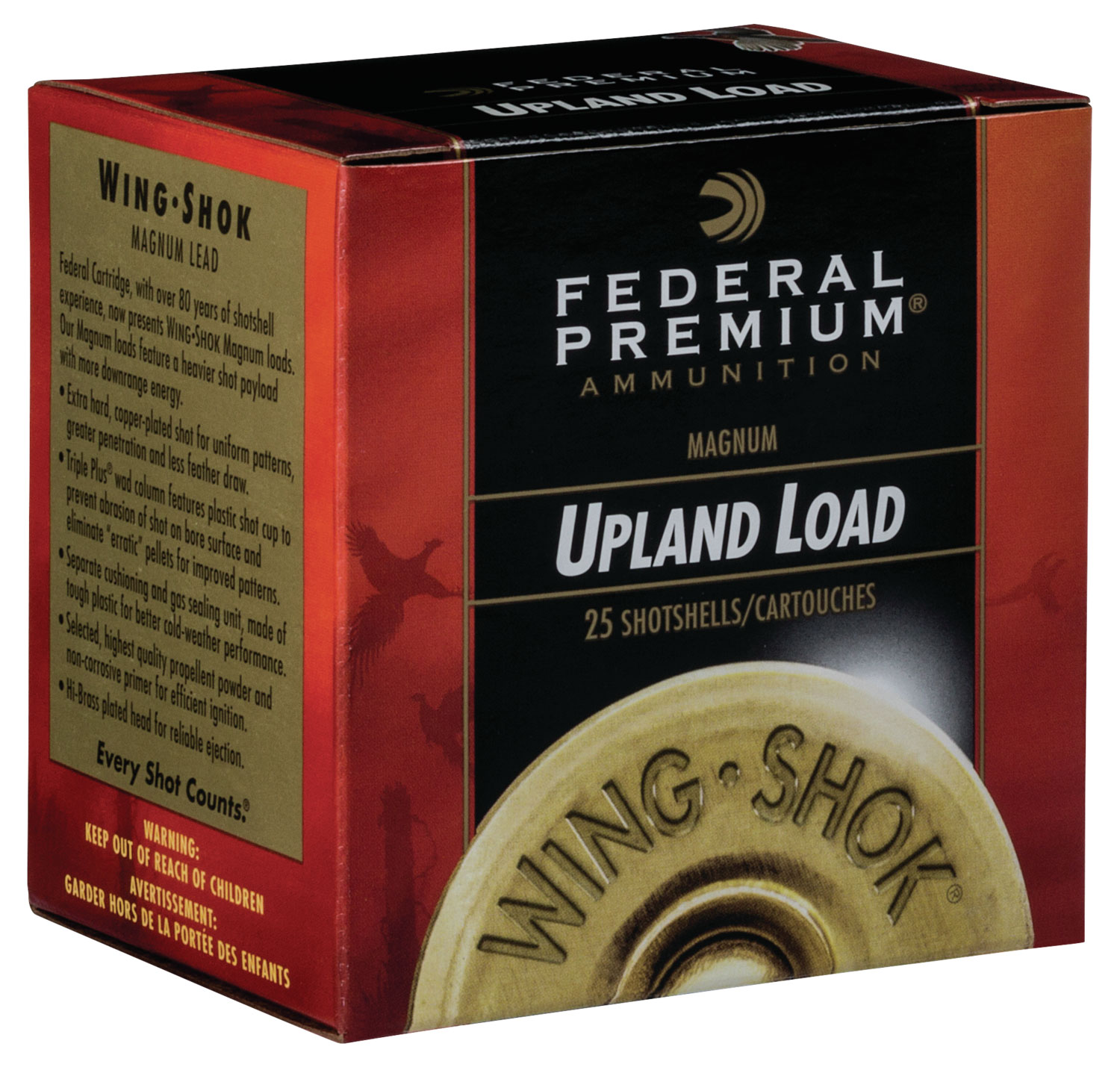 Federal Wing-Shok 16ga 2.75" #4 25rds - Pheasants Forever