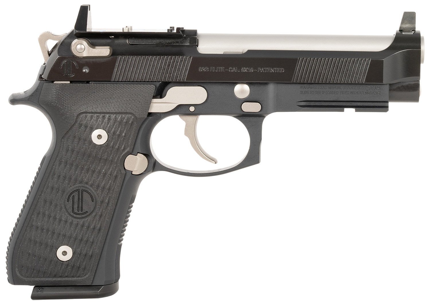 Langdon Tactical LTT92ETJNRR 92 Elite LTT 9mm 18+1 4.7" Black Optic Cut