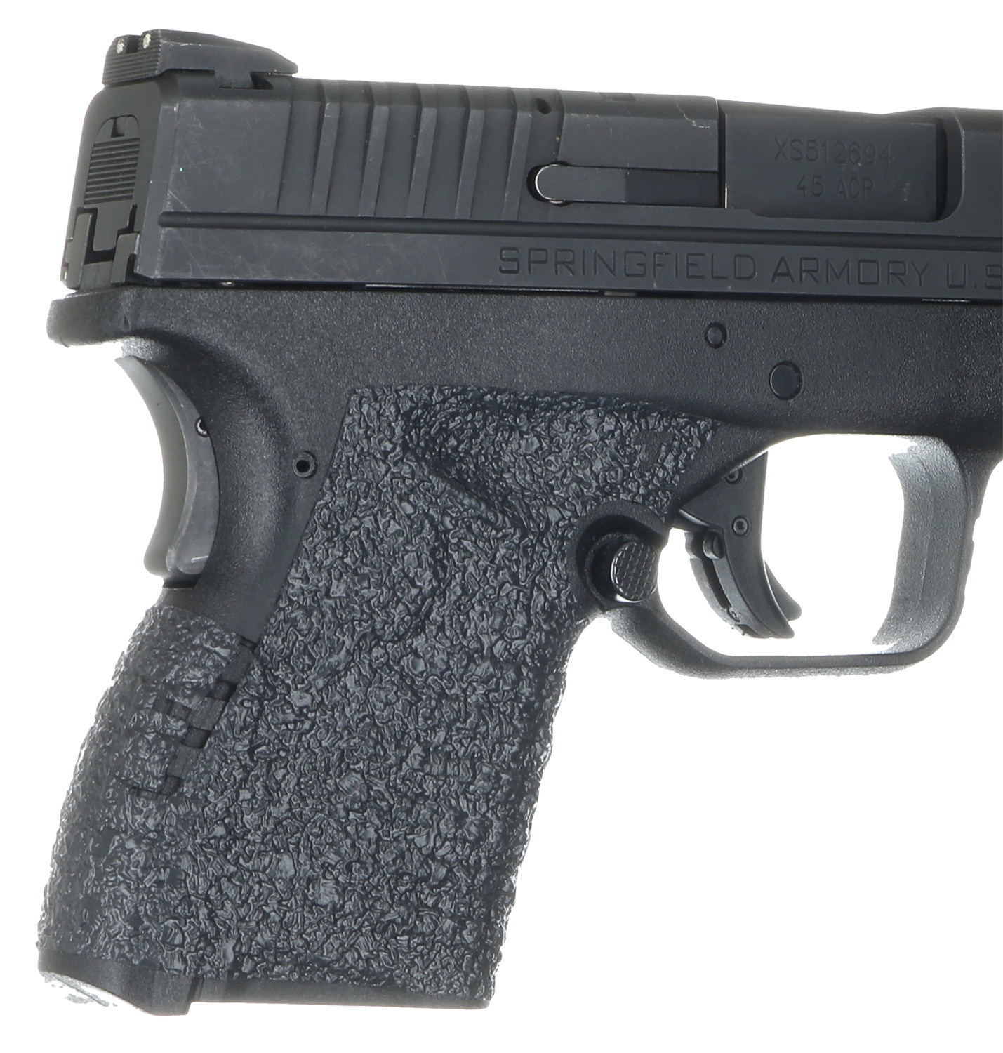 Talon Grips EV09R Textured Black Rubber Grip for Springfield XD-S