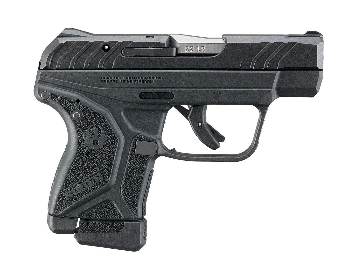 Ruger LCP II .22 LR 2.75" 10rd Stainless Slide Polymer Frame CA Compliant 13747 - Ruger - .22 LR