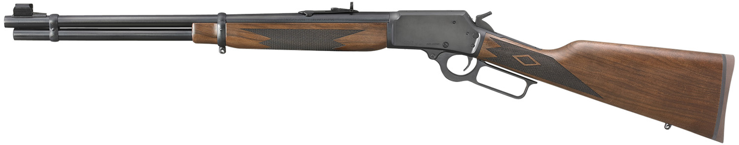 Marlin 1894 Classic Lever Rifle 44 Rem Mag 10+1 Rounds 20.25" Satin Blued Barrel/Rec American Black Walnut Fixed Stock Adjustable Sights