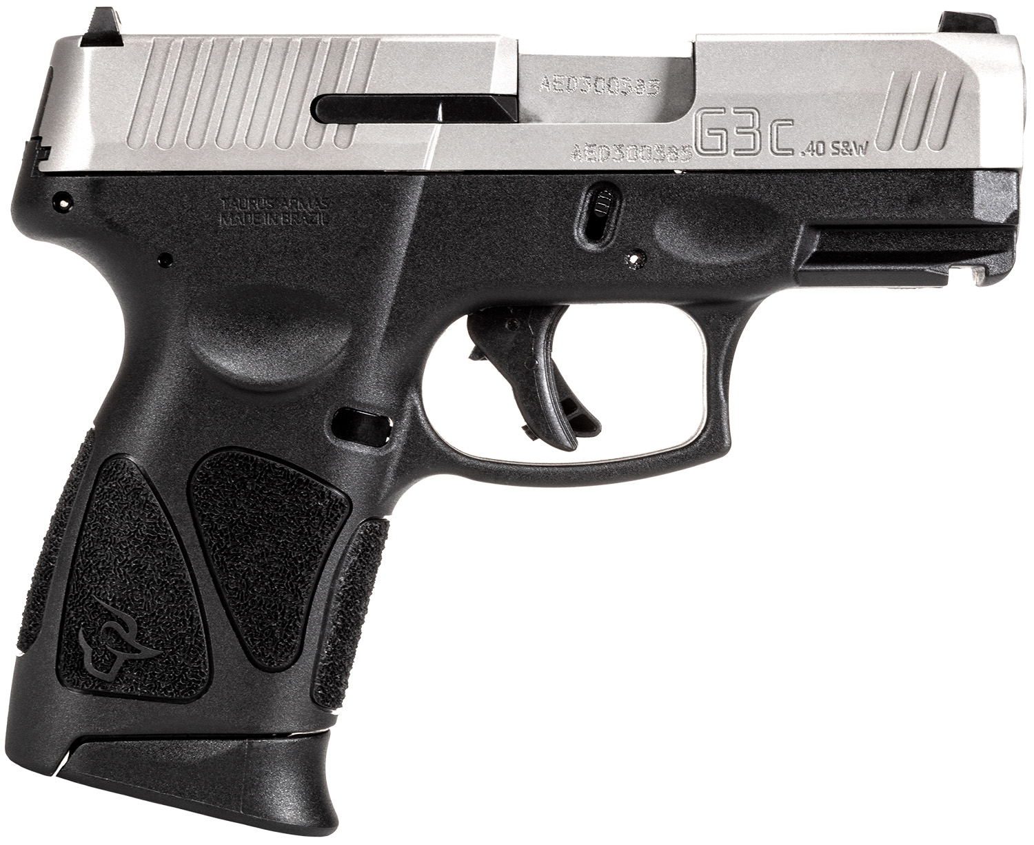 Taurus 1G3C4039 G3C Compact Frame 40 S&W 10+1 3.26” Matte Stainless...