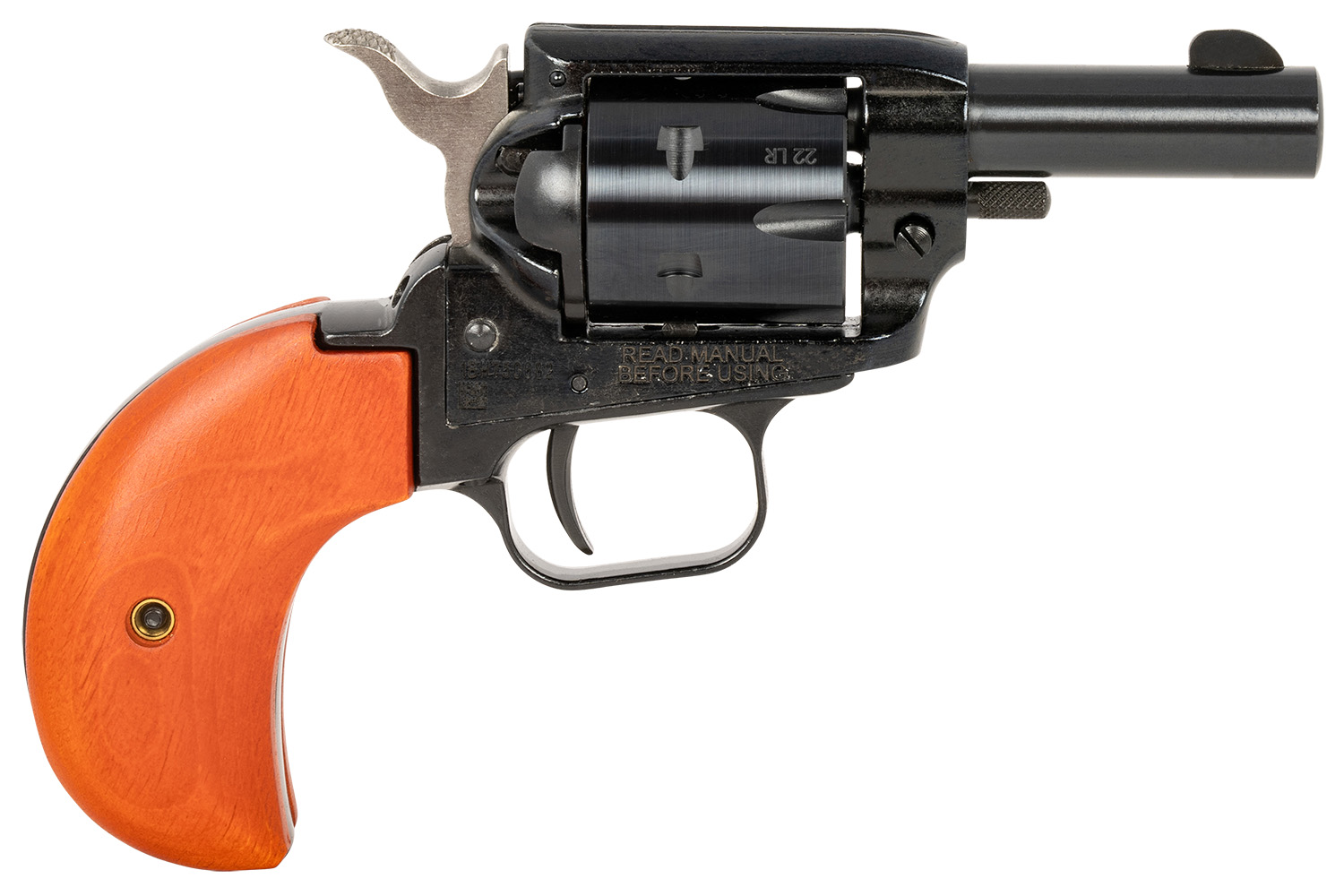 Heritage Manufacturing Rough Rider Barkeep .22 LR 6-Shot Revolver (2.68" Barrel) - Black Oxide