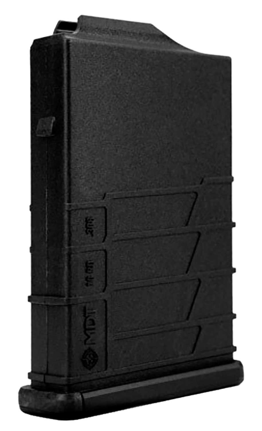 Mdt Sporting Goods Inc 104447Black AICS Magazine 10Rd Extended 308/6.5 Creedmoor Short Action, Black Polymer, Fits Some