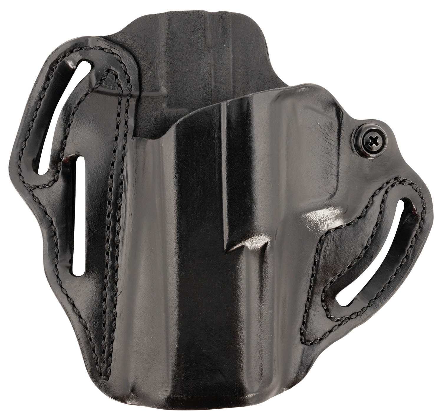 DeSantis 002BB0XZ0 Speed Scabbard OWB Black Leather Holster Left Hand