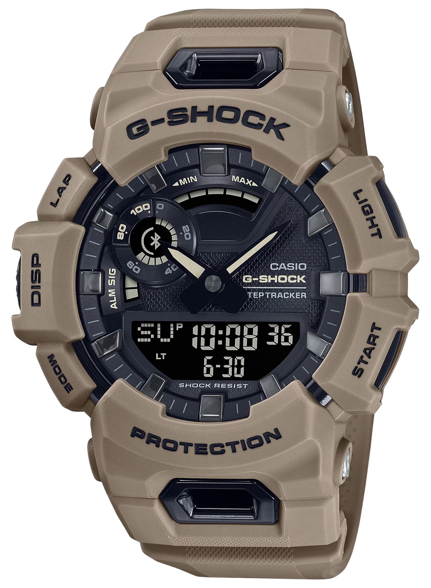 G-Shock GBA900UU5A Tactical Brown Stainless Steel Bezel Watch