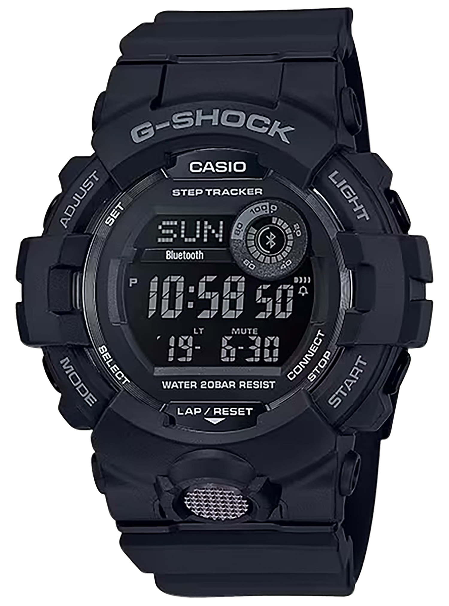 Casio GBD8001B G-Shock Tactical Move Fitness Tracker Black
