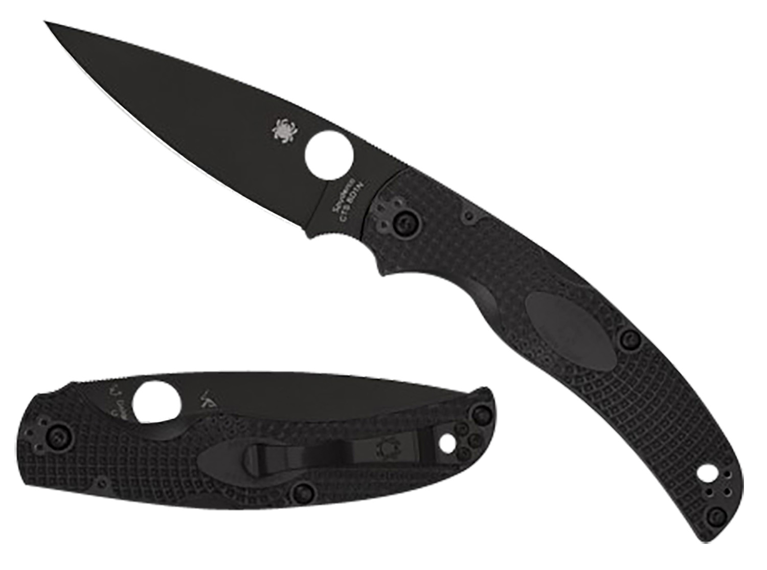 Spyderco C244PBBK Native Chief Black Lightweight Knife