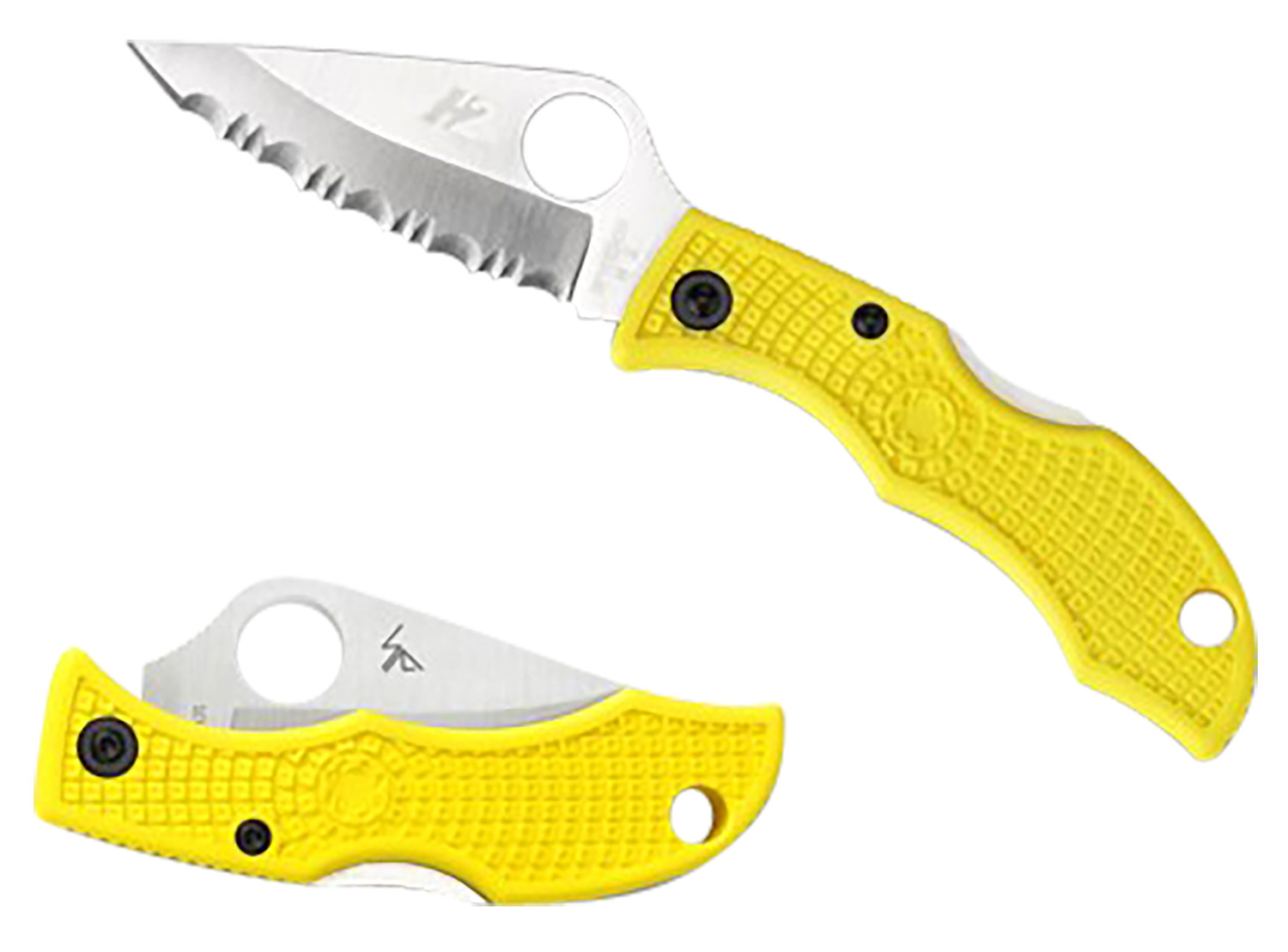Spyderco LYLP3 Ladybug 3 Salt Yellow FRN H1 Steel Knife