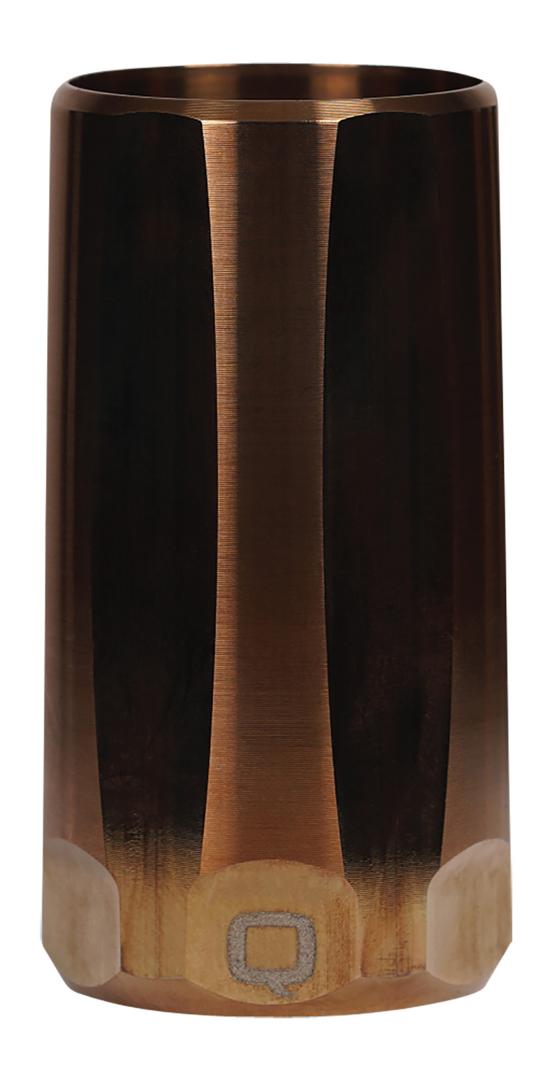 Q LLC ACCWHISTLETIPXL Whistle Tip Blast Mitigation Device 338 Cal (8.6mm), QD, Copper, 1.85 L, 1.16 D, Fits XL Cherry Bomb Brake