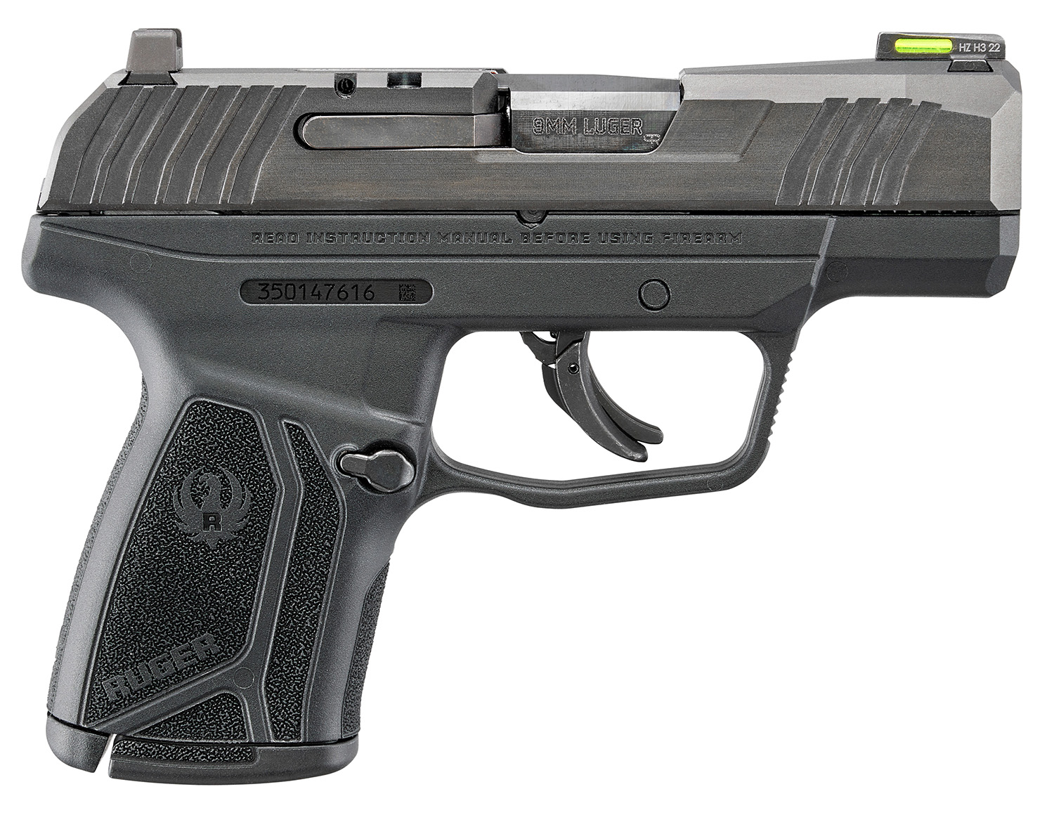 Ruger 3518 Max-9 *CA Compliant Compact 9mm Luger 10+1 3.20" Black...