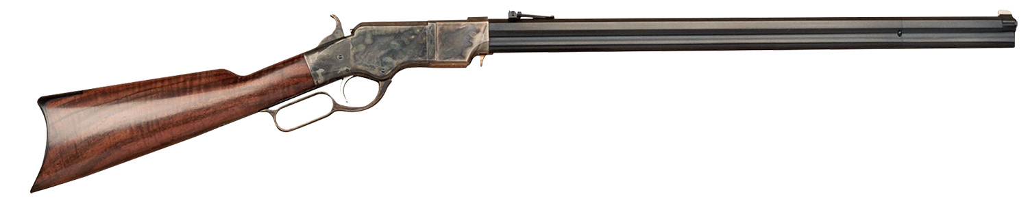 Cimarron 1860 Henry .45LC 24" Steel Frame Blued Walnut Sporting Rifle