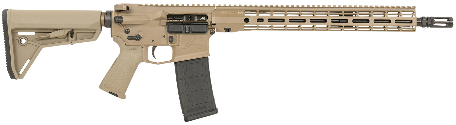 Aero Precision APCR640441 M4E1 5.56 NATO 16" FDE 30+1 M-LOK Rifle
