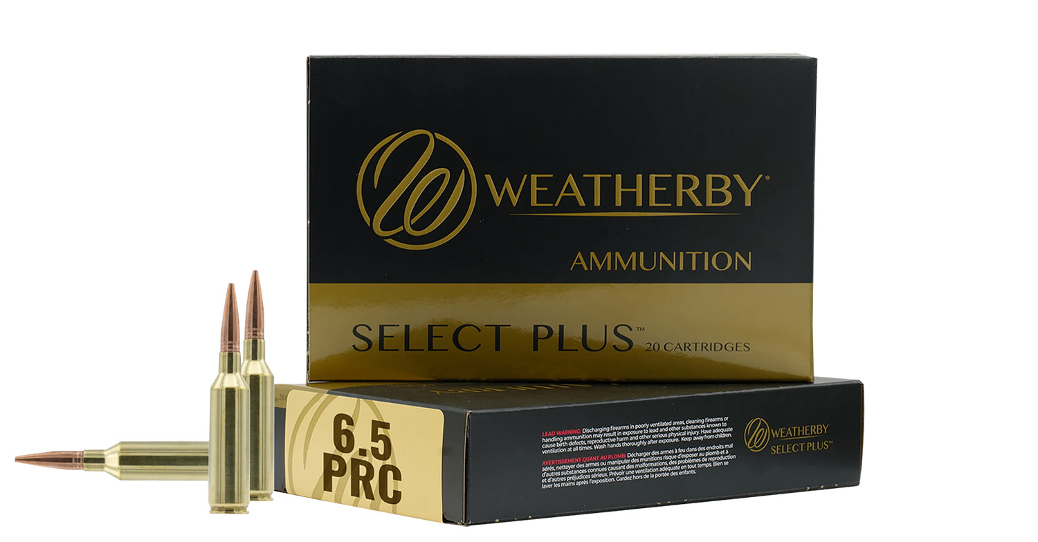 Weatherby M65Prc124HCB Select Plus 6.5 Prc, 124 Gr, 20 Per Box/ 10 Cs