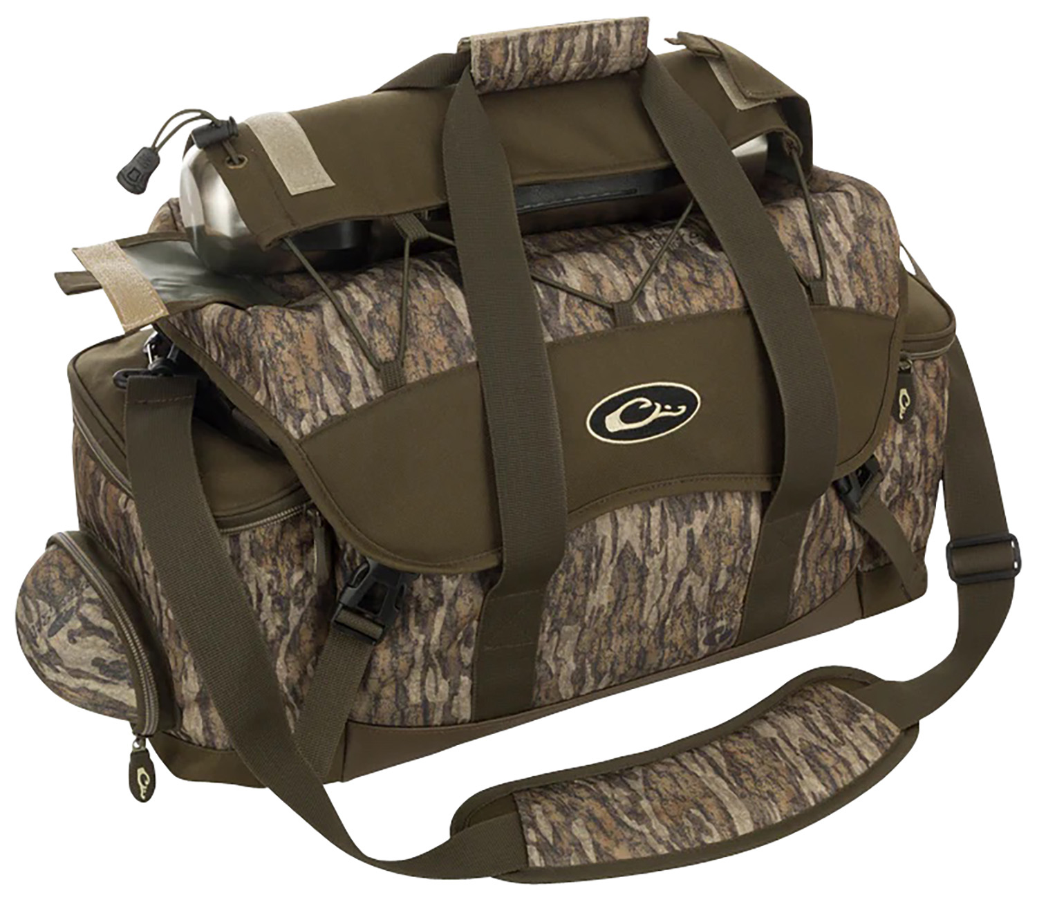 Drake Waterfowl DA2020006 Blind Bag Large 18 Pockets Mossy Oak Waterproof