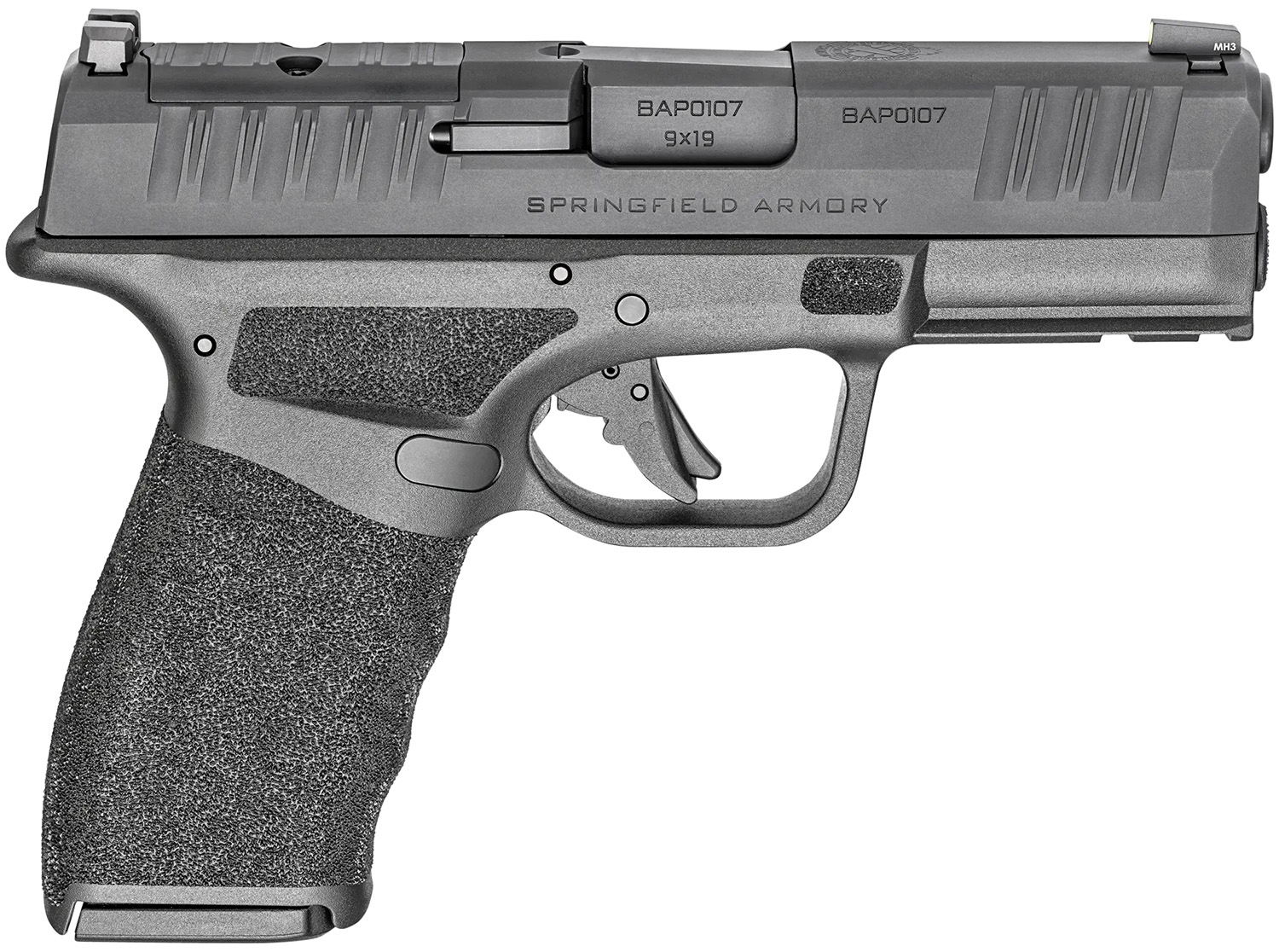 Springfield HCP9379BOSP-15 Hellcat Pro 9mm 3.7" Black Optics Ready - Springfield Armory - 9mm